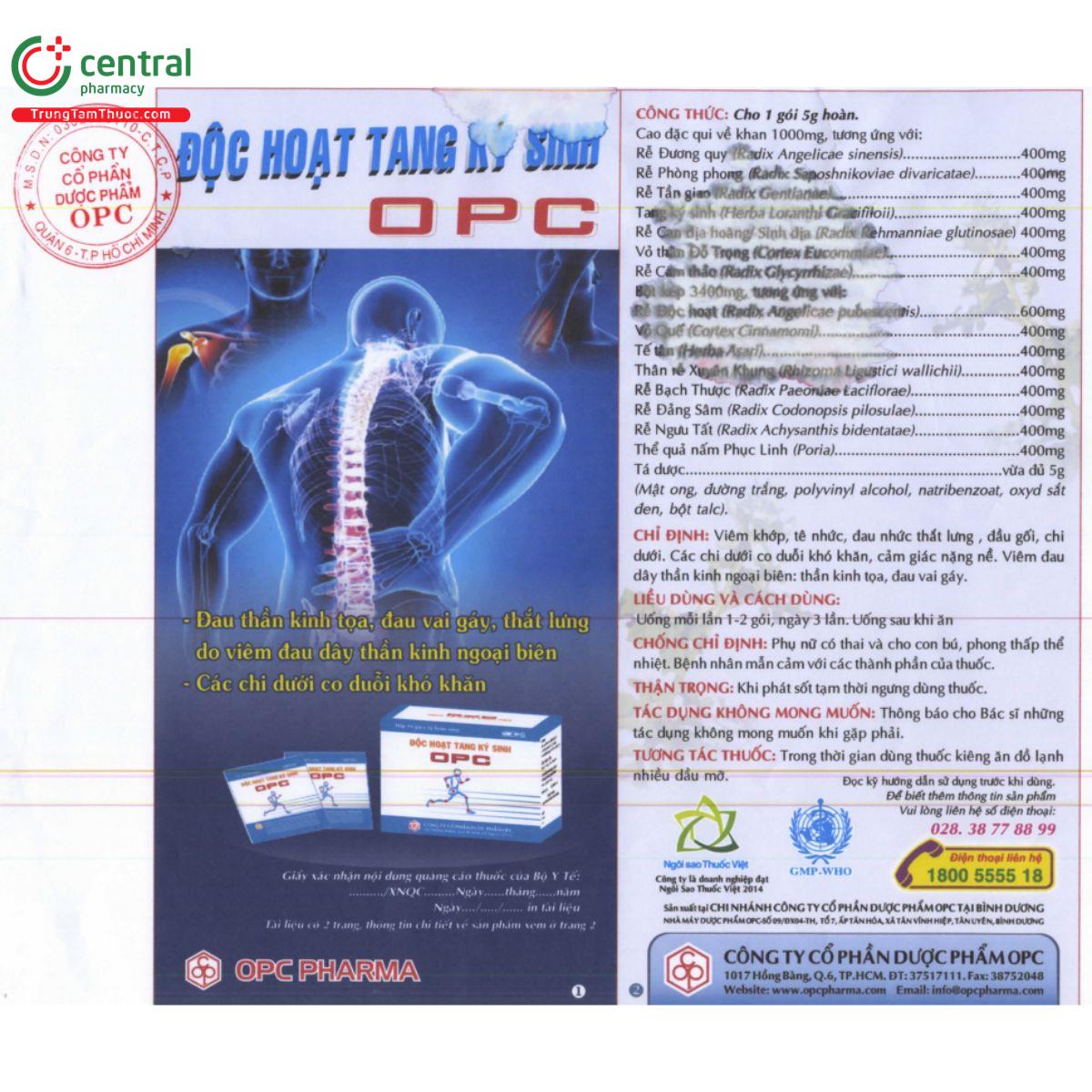 doc hoat tang ky sinh opc 7 S7040