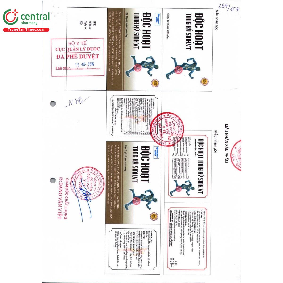 doc hoat tang ky sinh vt 6 D1213 doc hoat tang ky sinh vt 6 D1213