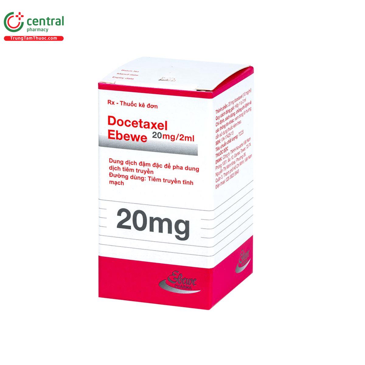 docetaxel ebewe 20mg 2ml 2 M5562