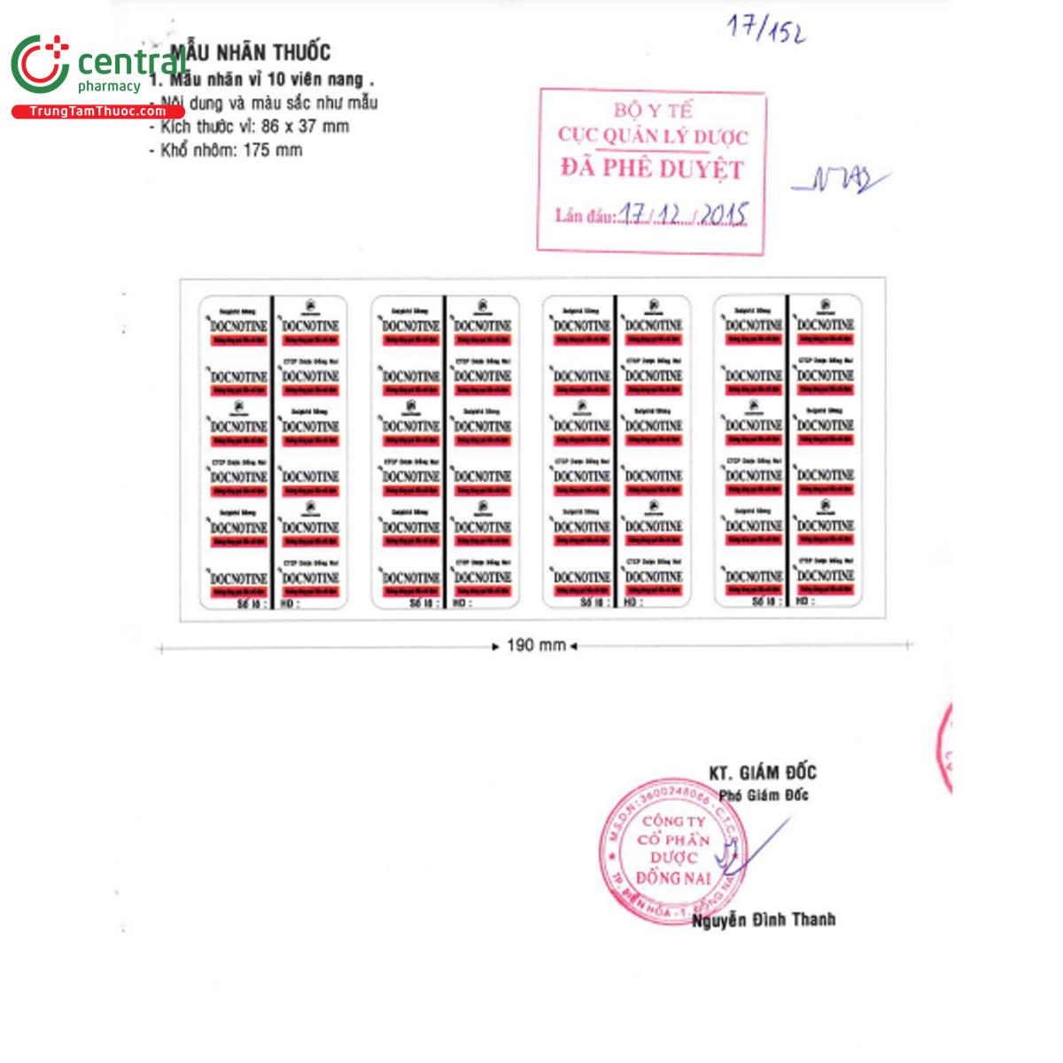 docnotine 50mg 3 A0167 docnotine 50mg 3 A0167