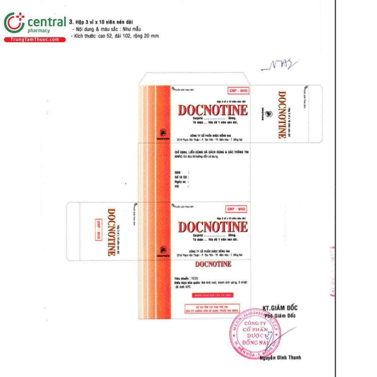 docnotine 50mg 5 A0658 docnotine 50mg 5 A0658