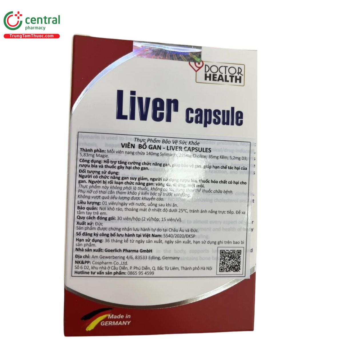 doctor health liver capsule 6 C1748