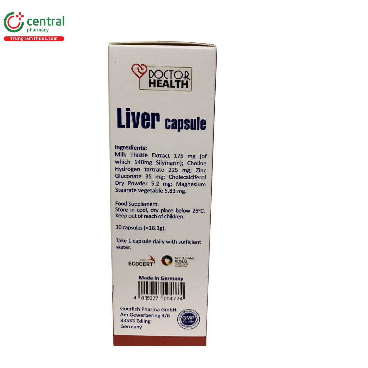 doctor health liver capsule 8 M5464