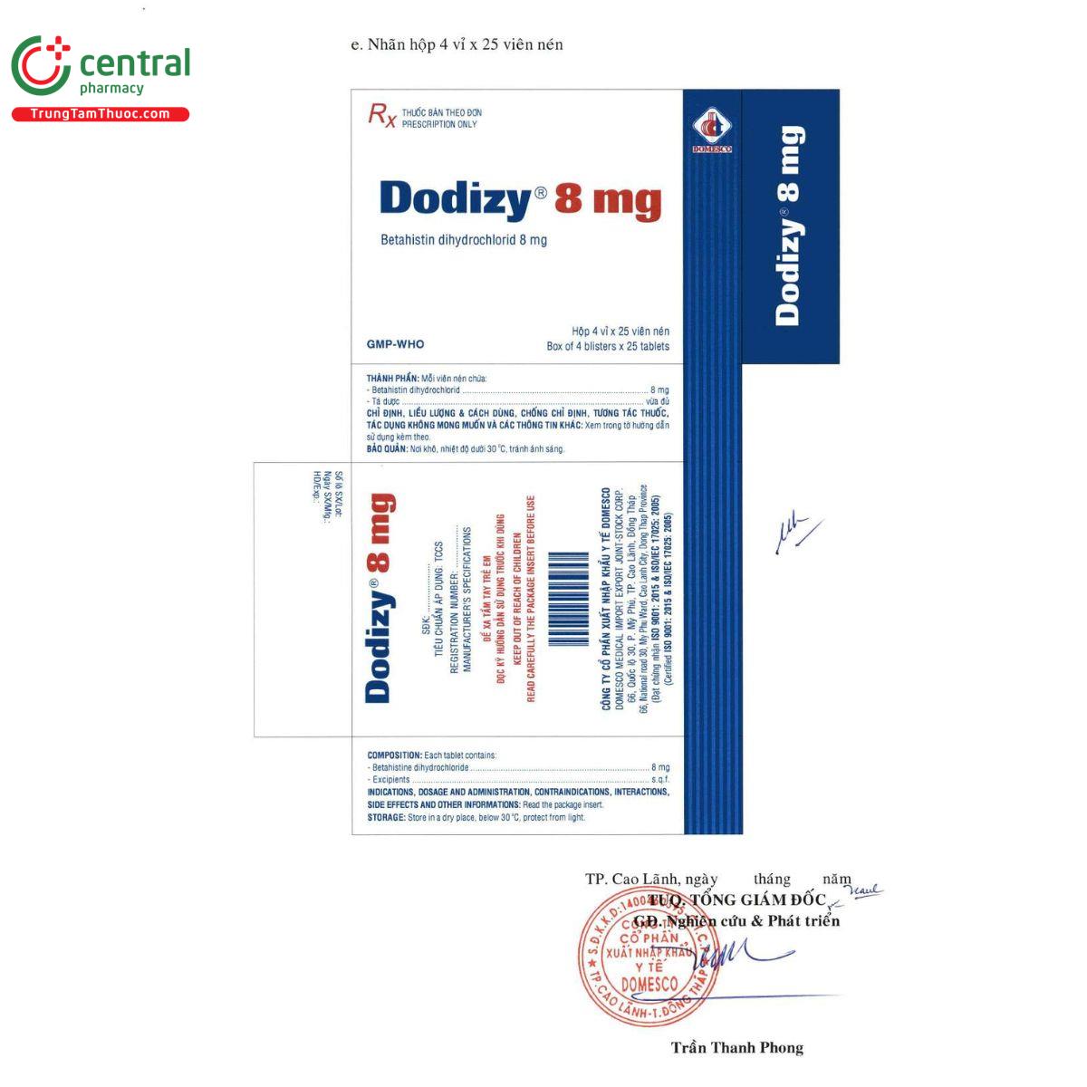 dodizy 8mg 7 J3727