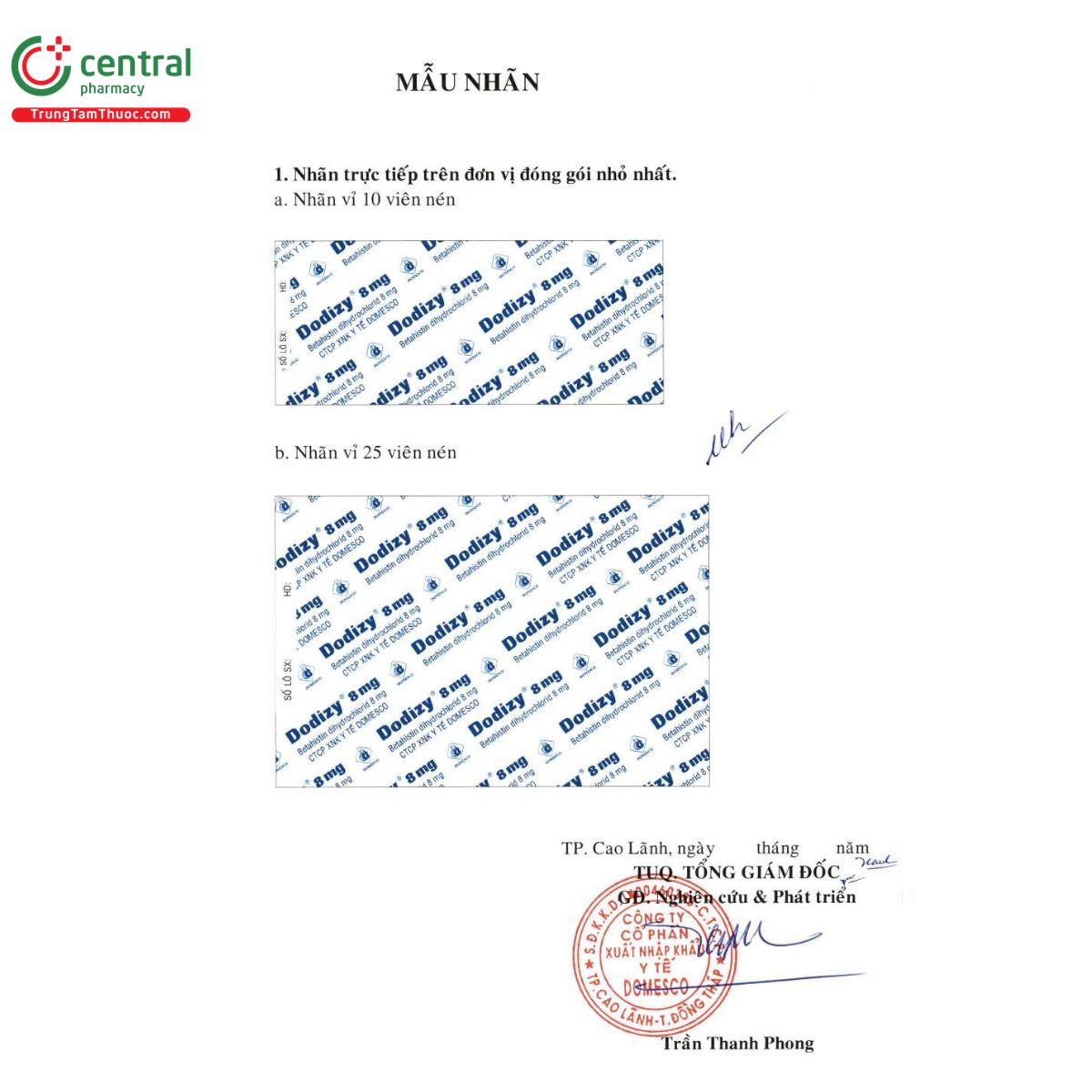dodizy 8mg 8 O6316