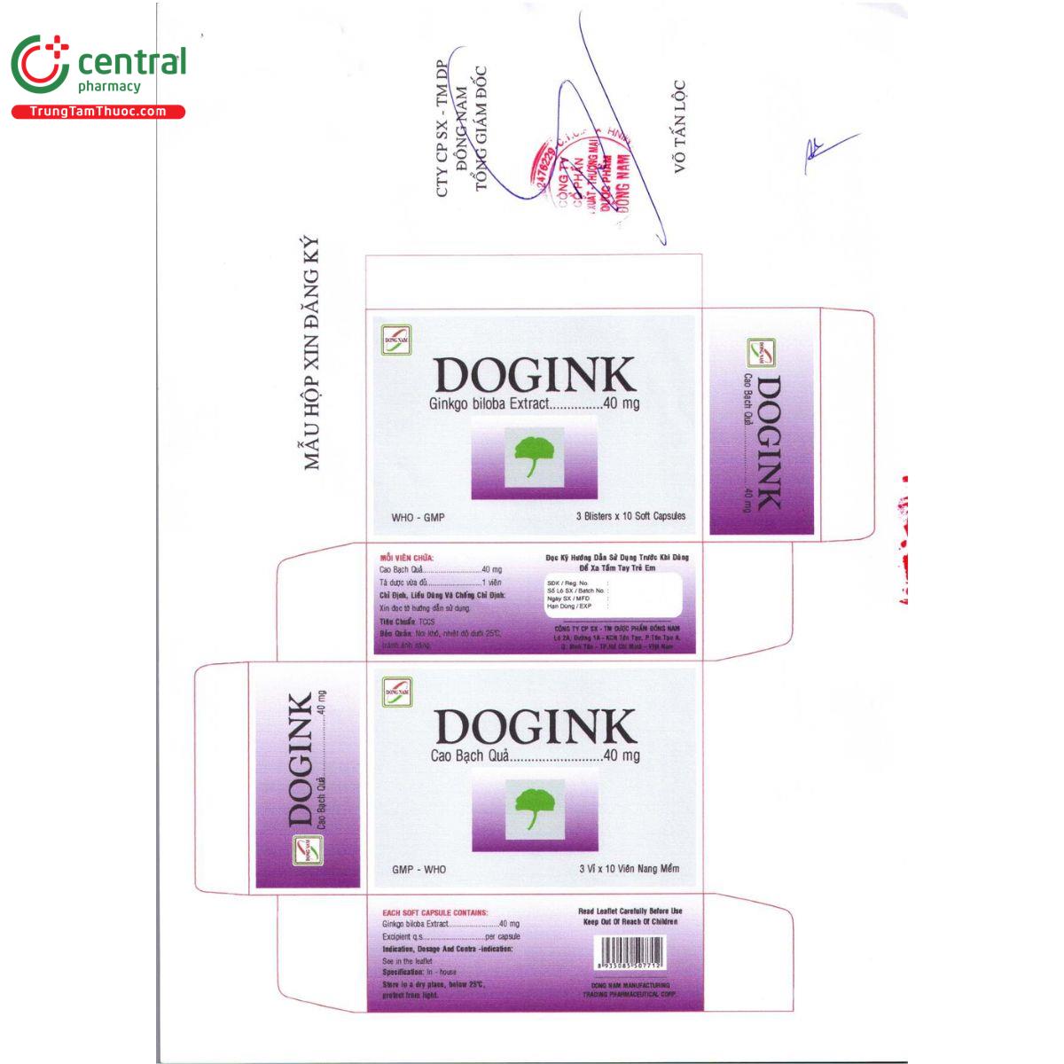 dogink 40mg 4 J3752 dogink 40mg 4 J3752