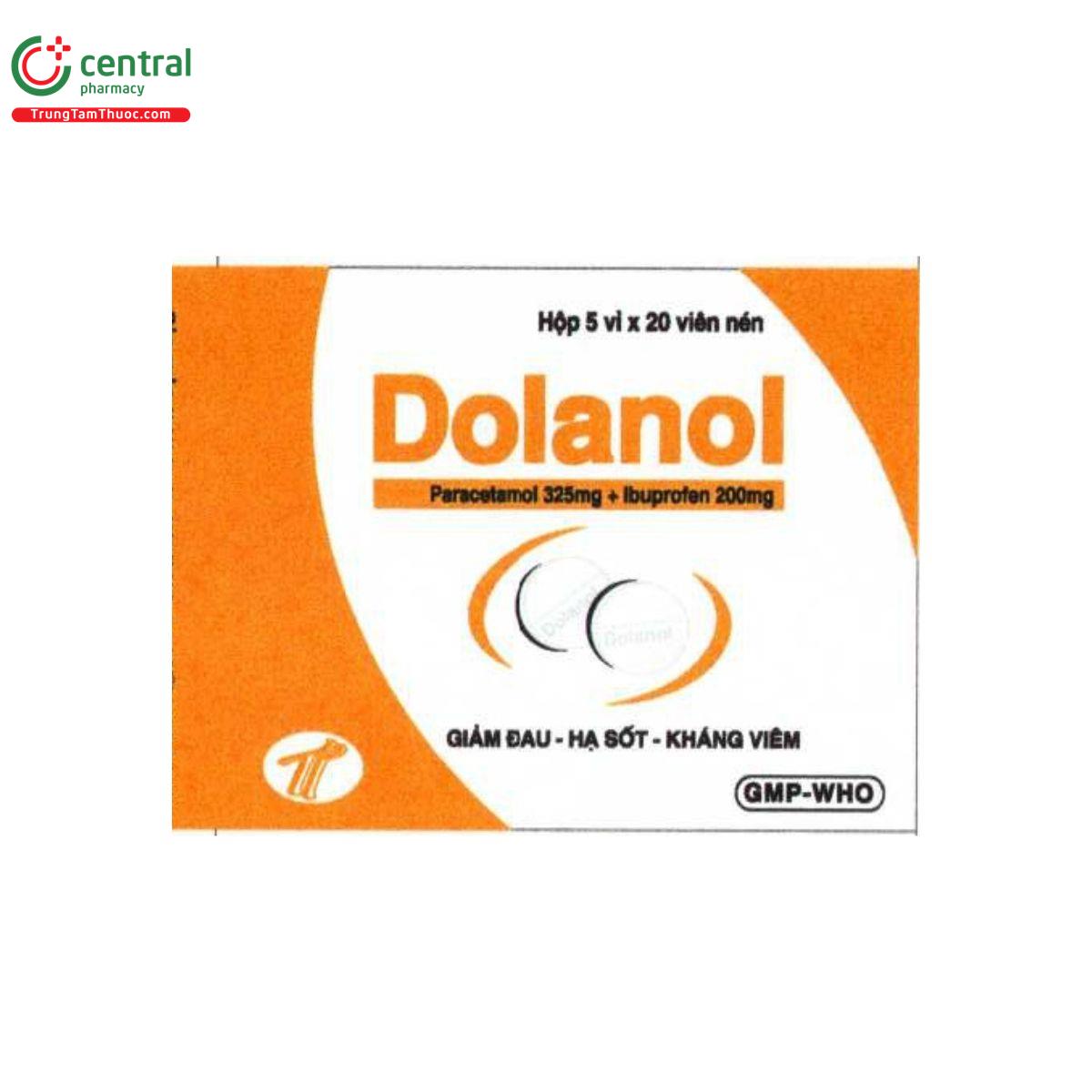 dolanol 325mg 200mg 2 H3653