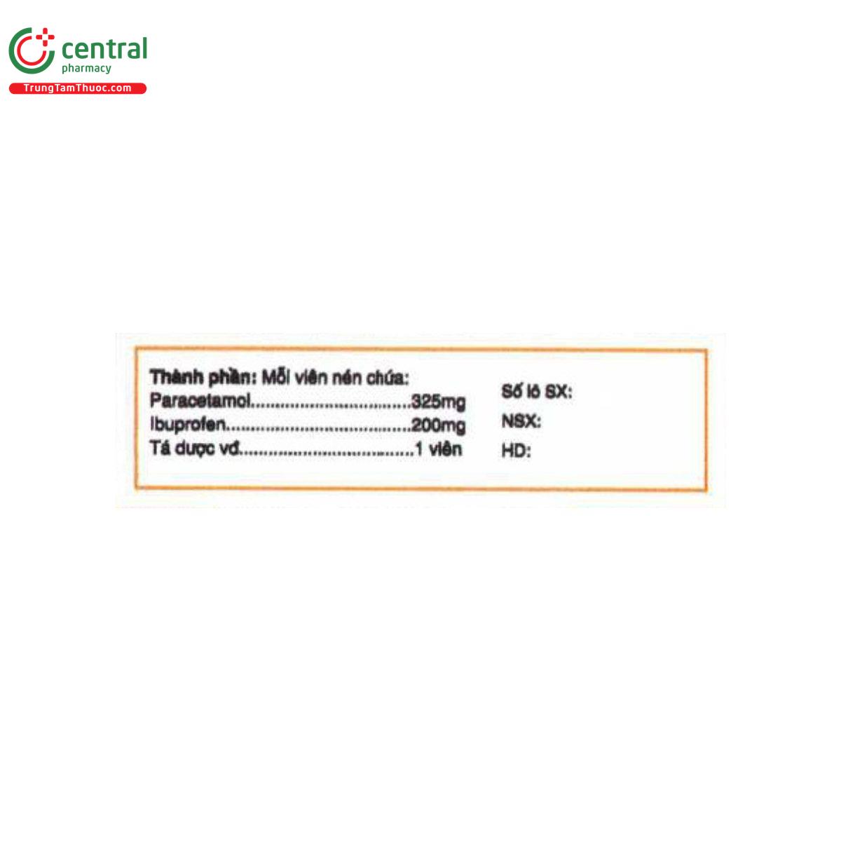 dolanol 325mg 200mg 4 N5223