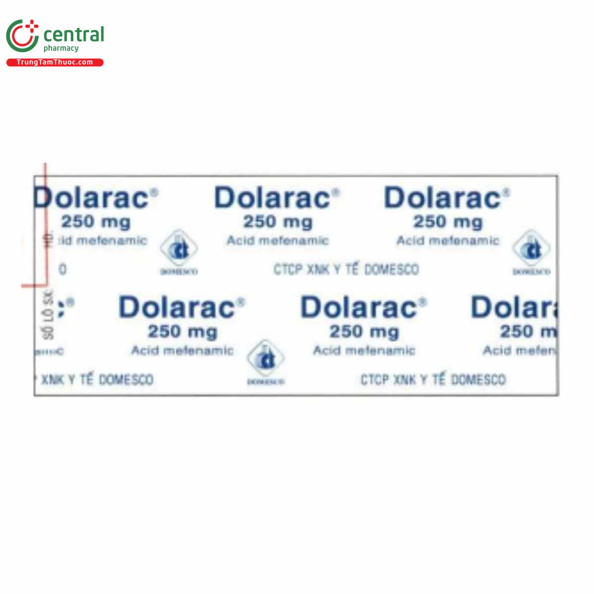 dolarac 250 mg 3 U8822 dolarac 250 mg 3 U8822