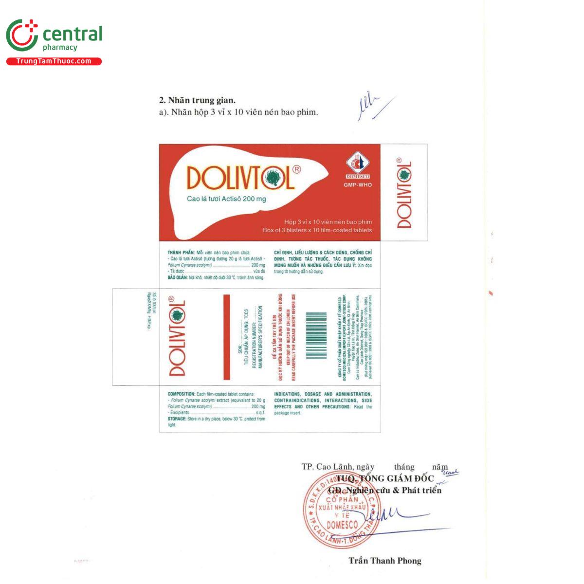 dolivtol 200mg 4 Q6635 dolivtol 200mg 4 Q6635