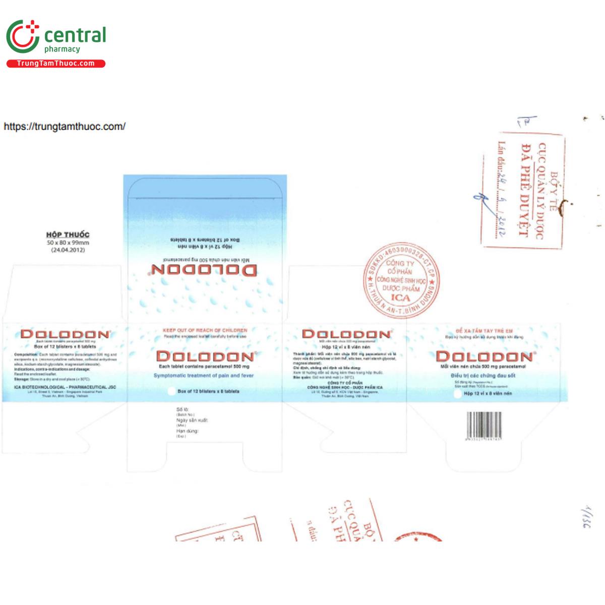dolodon 500mg 3 O5315 dolodon 500mg 3 O5315