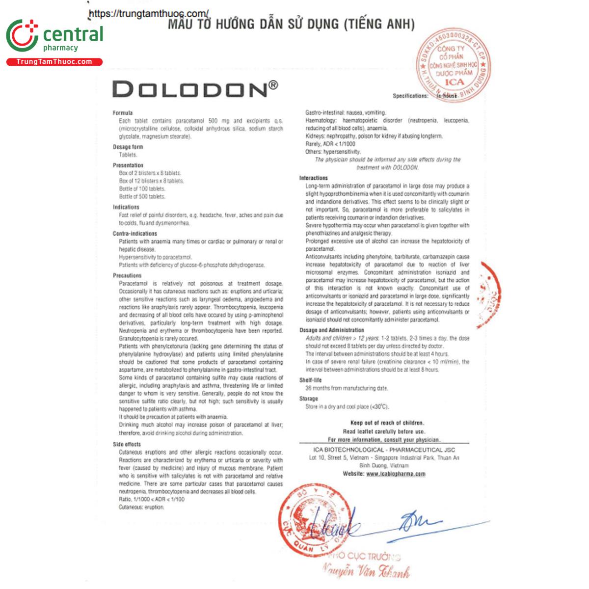 dolodon 500mg 8 Q6670 dolodon 500mg 8 Q6670