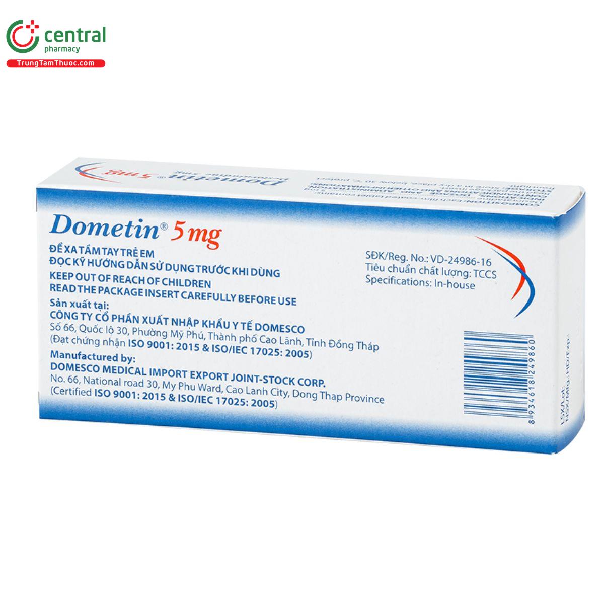 dometin 5mg 1 B0831 dometin 5mg 1 B0831
