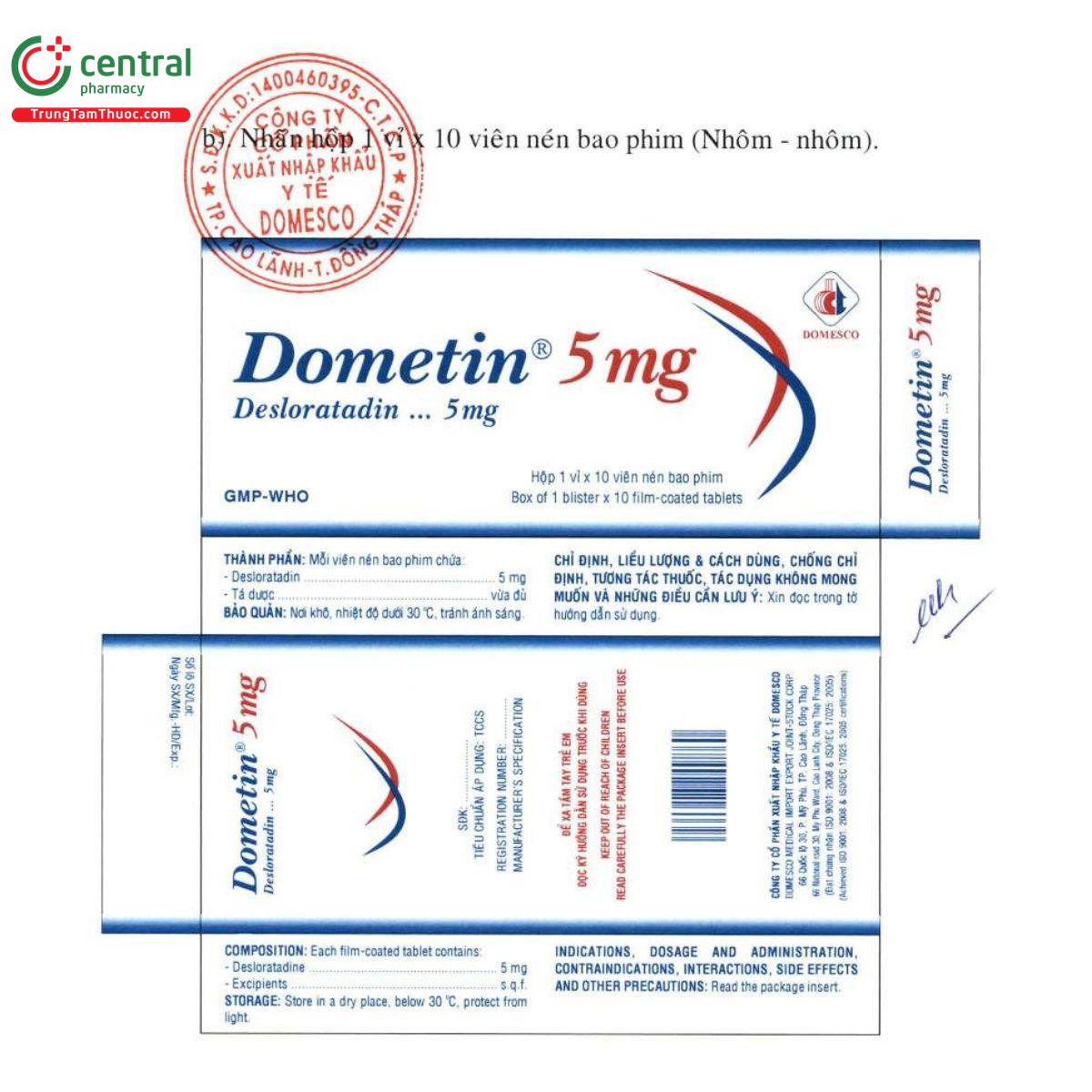 dometin 5mg 3 E1801 dometin 5mg 3 E1801