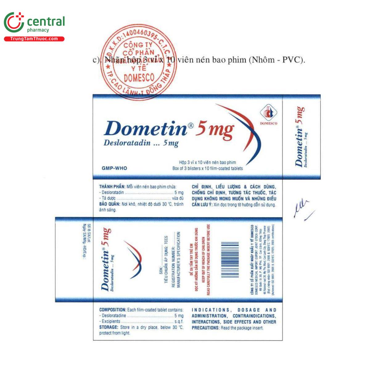 dometin 5mg 14 T8517 dometin 5mg 14 T8517
