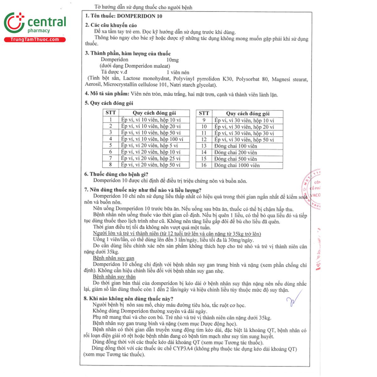 domperidon 10mg vacopharm 3 L4428 domperidon 10mg vacopharm 3 L4428