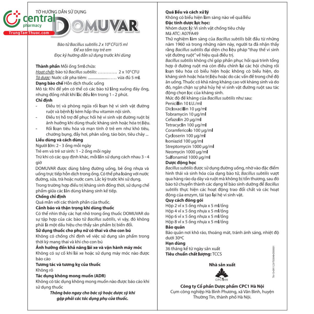 domuvar 5ml 3 T7044 domuvar 5ml 3 T7044