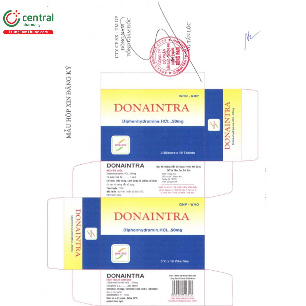 donaintra 50mg 5 P6523 donaintra 50mg 5 P6523