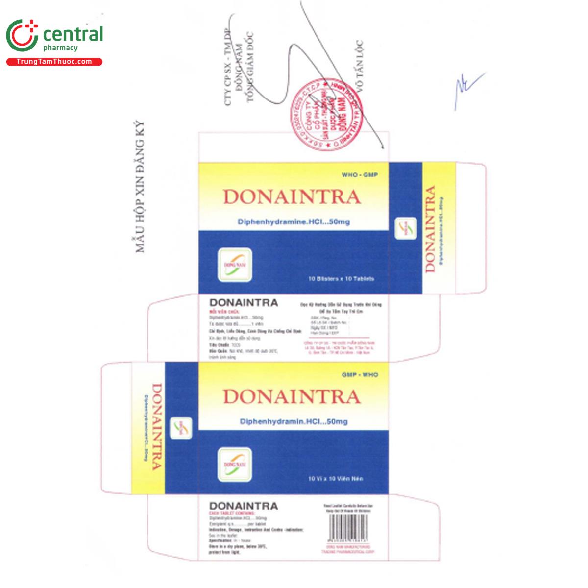 donaintra 50mg 6 O5611 donaintra 50mg 6 O5611