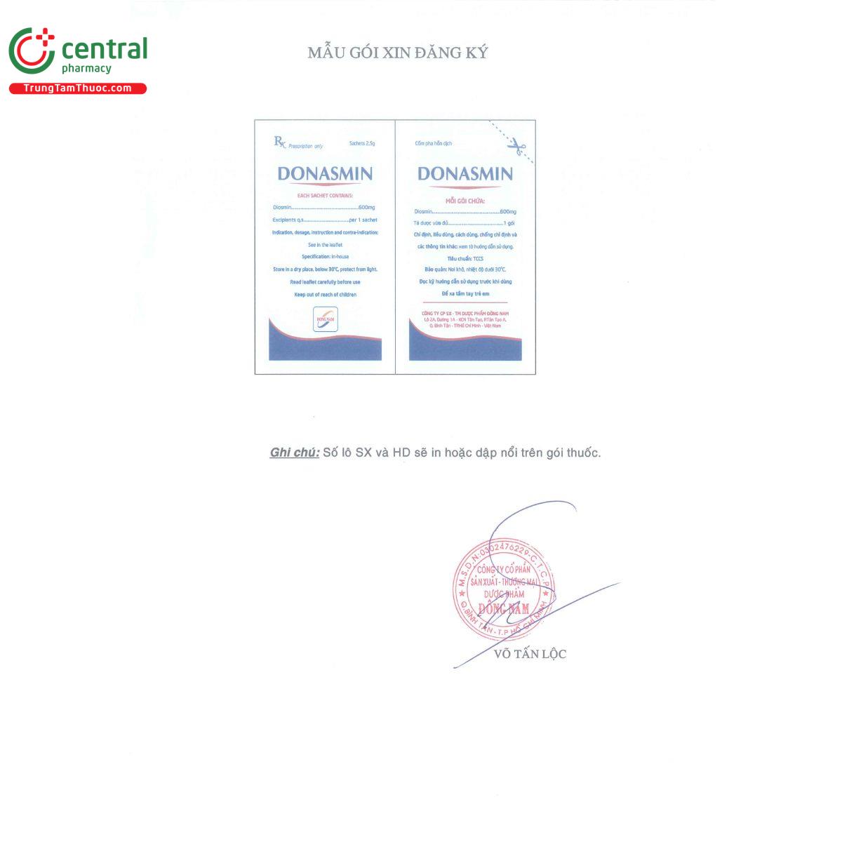 donasmin 600mg R7426 donasmin 600mg R7426