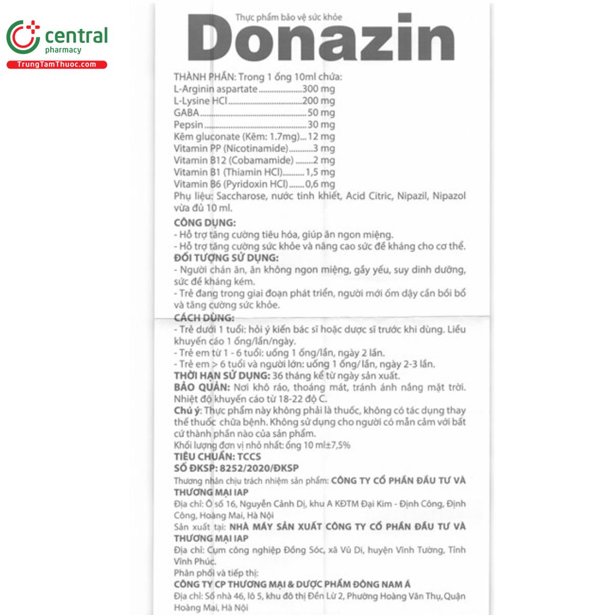 donazin 12 P6215