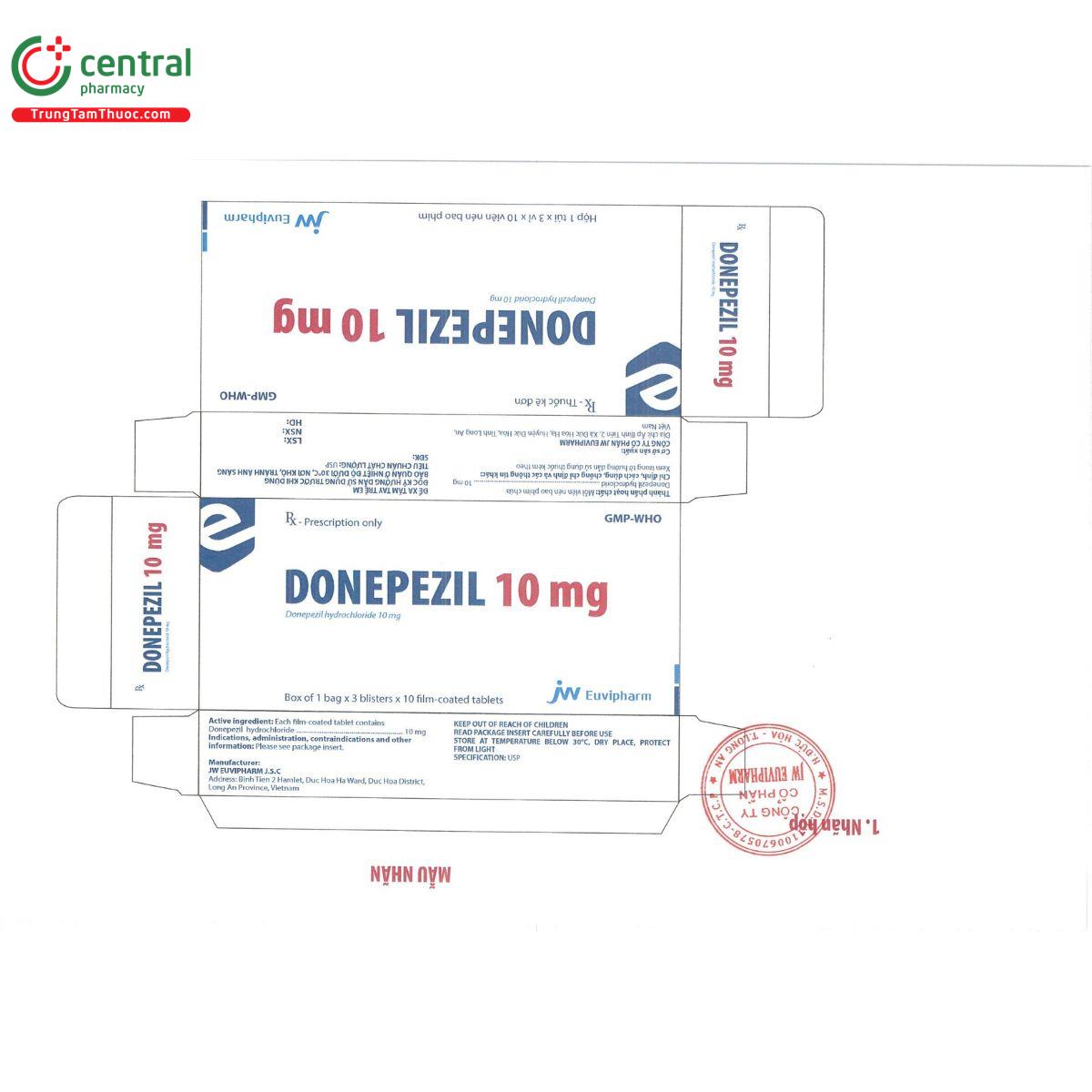 donepezil 10mg 3 C0051 donepezil 10mg 3 C0051