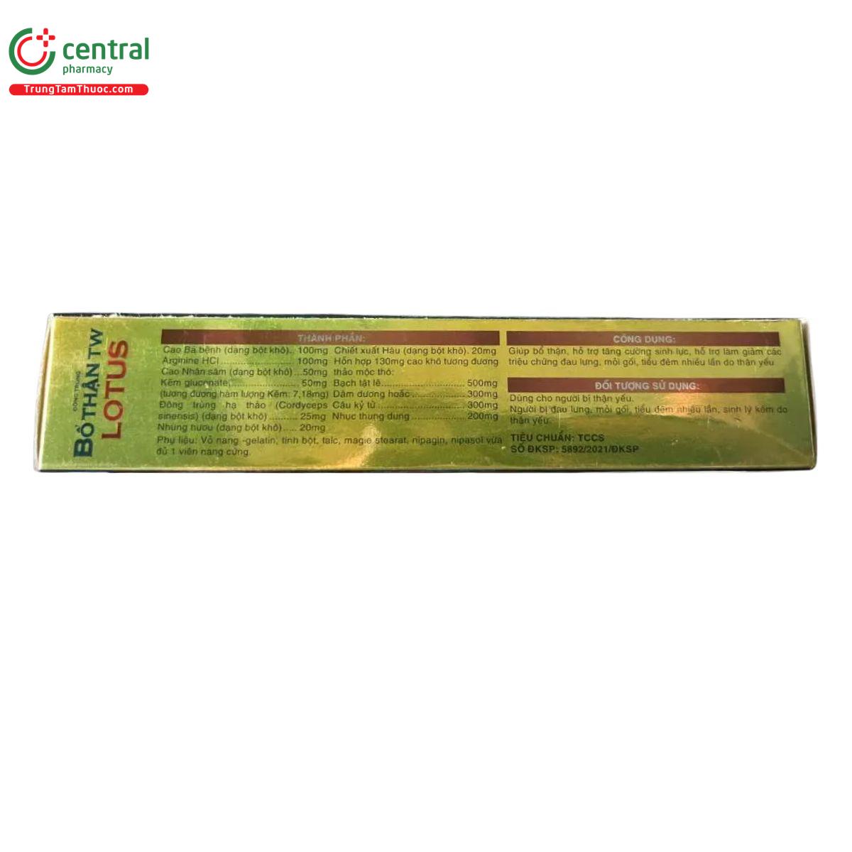 dong trung bo than tw lotus 4 S7176