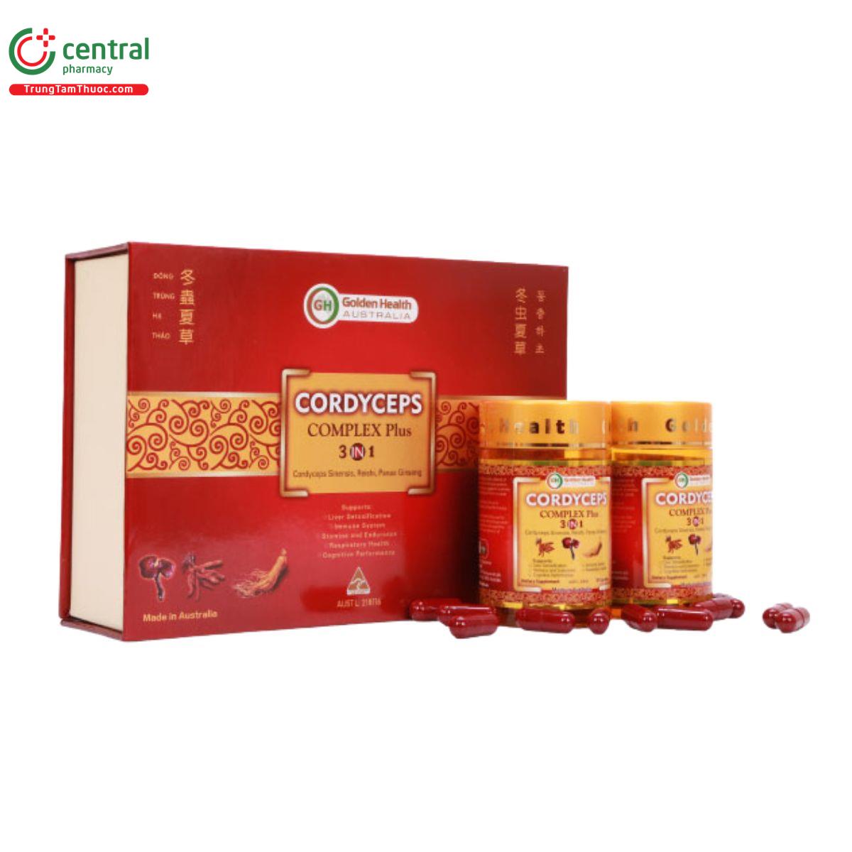 dong trung ha thao golden health cordyceps complex plus 3 in 1 2 H2566