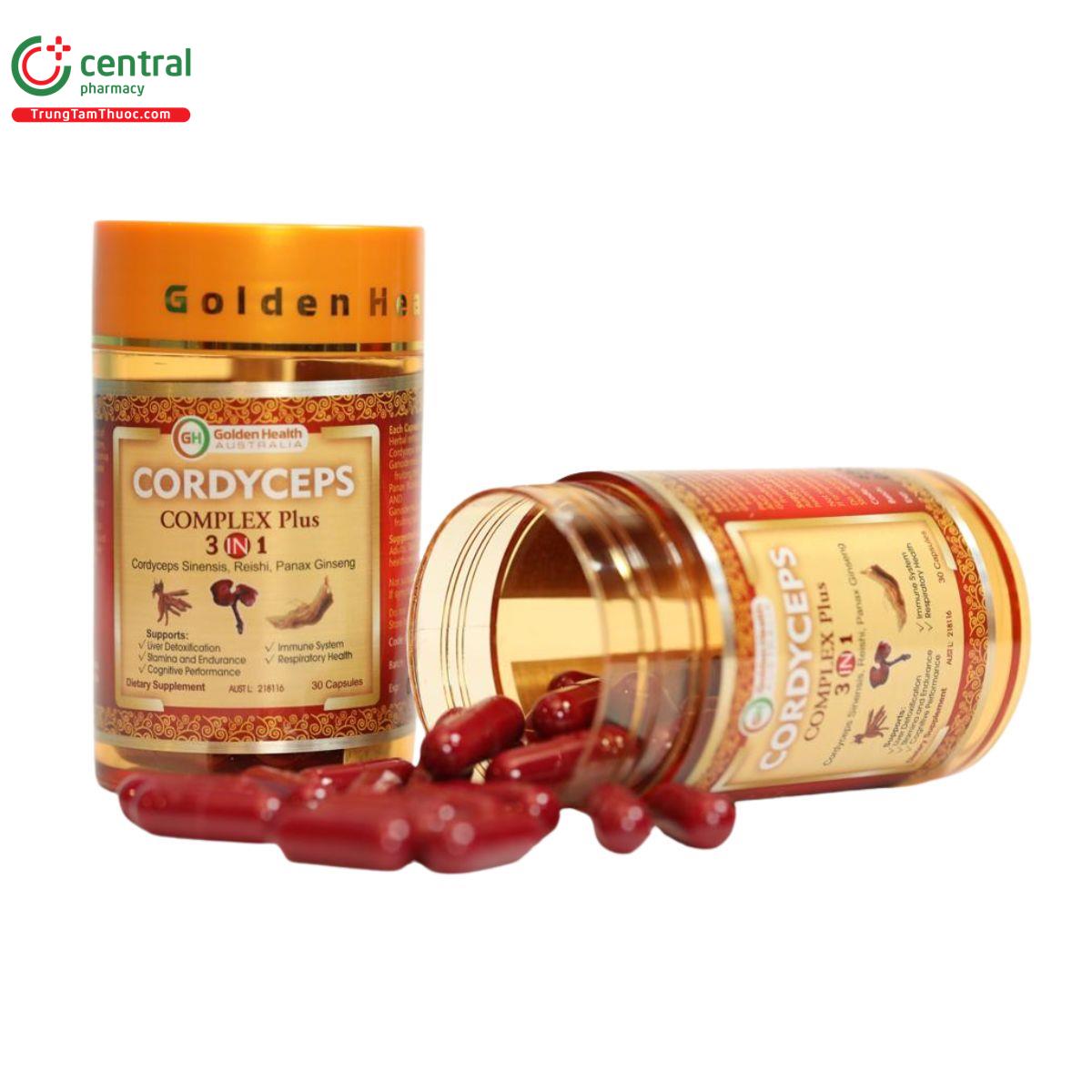 dong trung ha thao golden health cordyceps complex plus 3 in 1 4 C0407