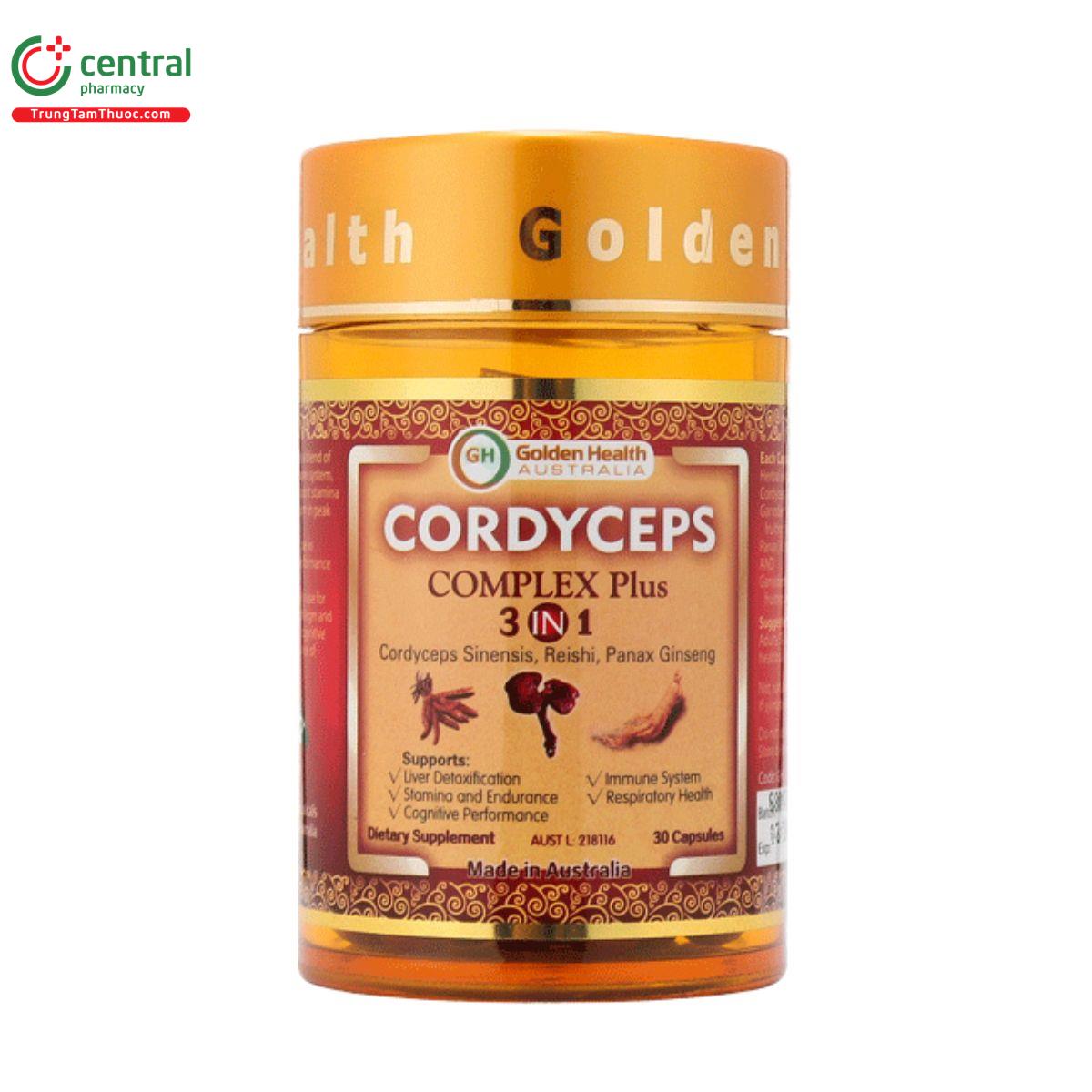 dong trung ha thao golden health cordyceps complex plus 3 in 1 5 A0420