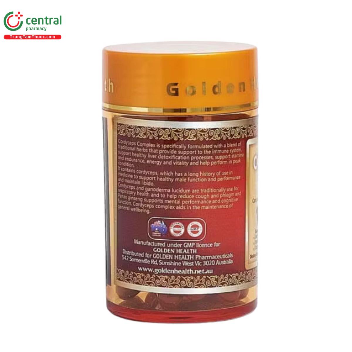 dong trung ha thao golden health cordyceps complex plus 3 in 1 6 P6871