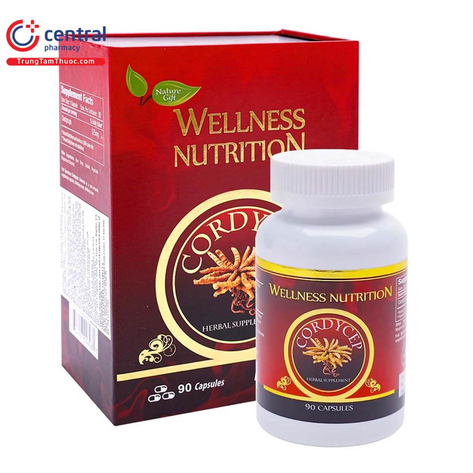 Thuốc Đông trùng hạ thảo Wellness NutritionTăng cường sức khỏe