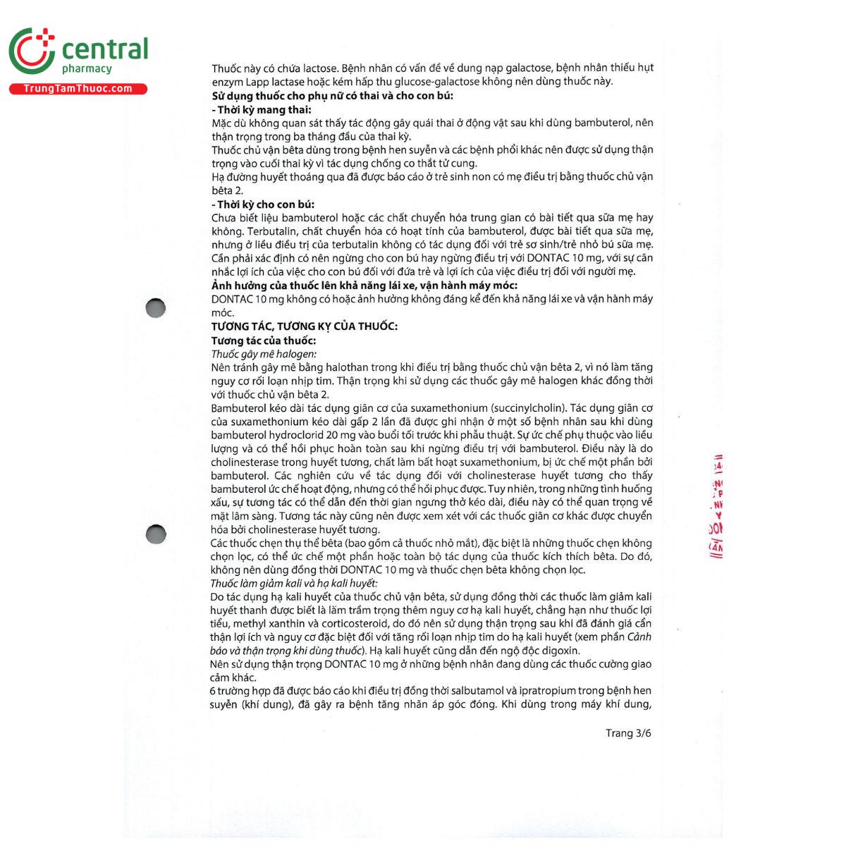 dontac 10mg 5 K4380 dontac 10mg 5 K4380