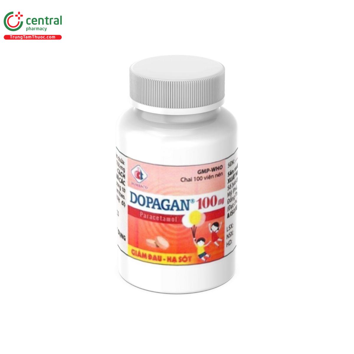 Dapogan Platform Thuốc Dopagan 100mg giảm đau, hạ sốt cho trẻ em và người lớn