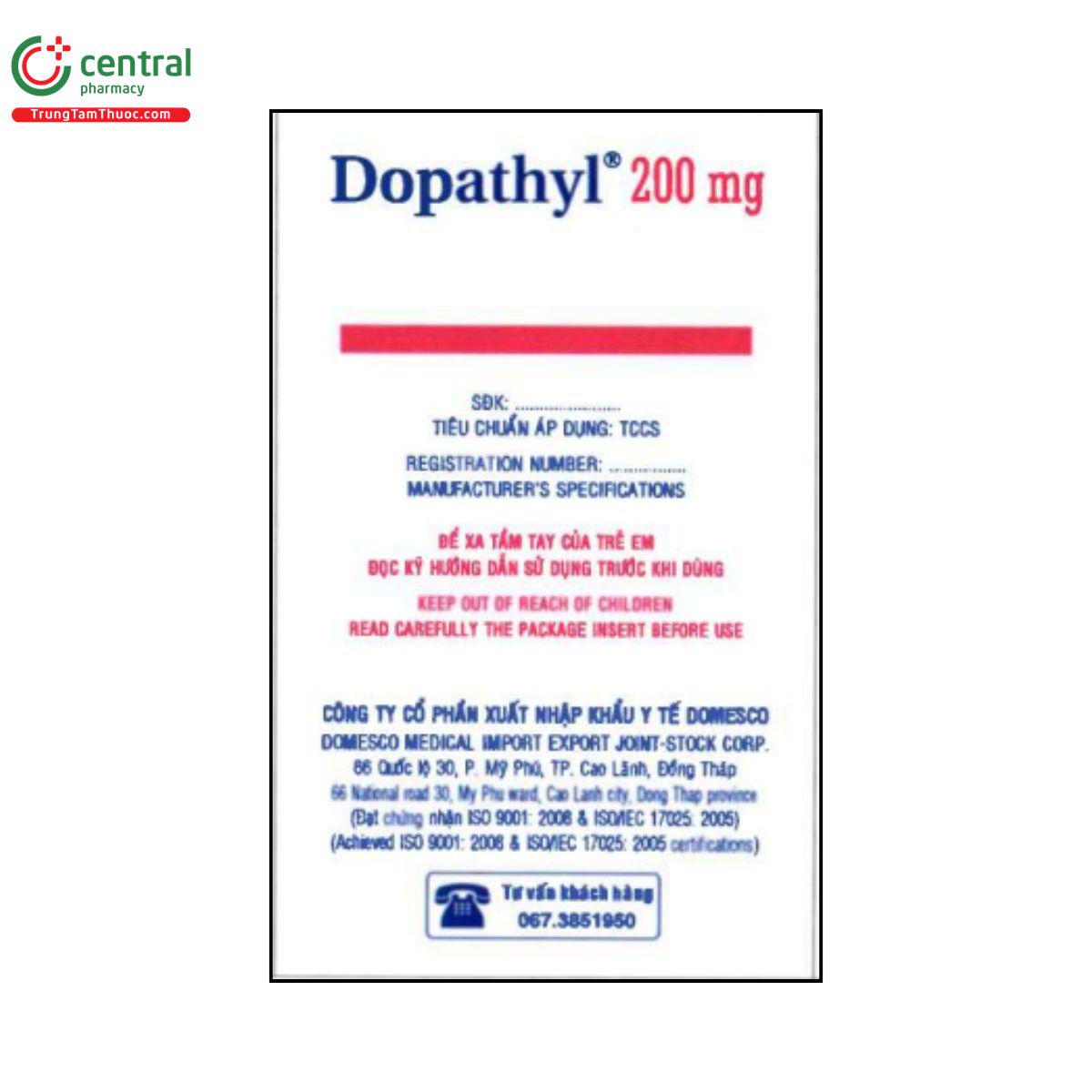 dopathyl 200mg 2 N5006 dopathyl 200mg 2 N5006