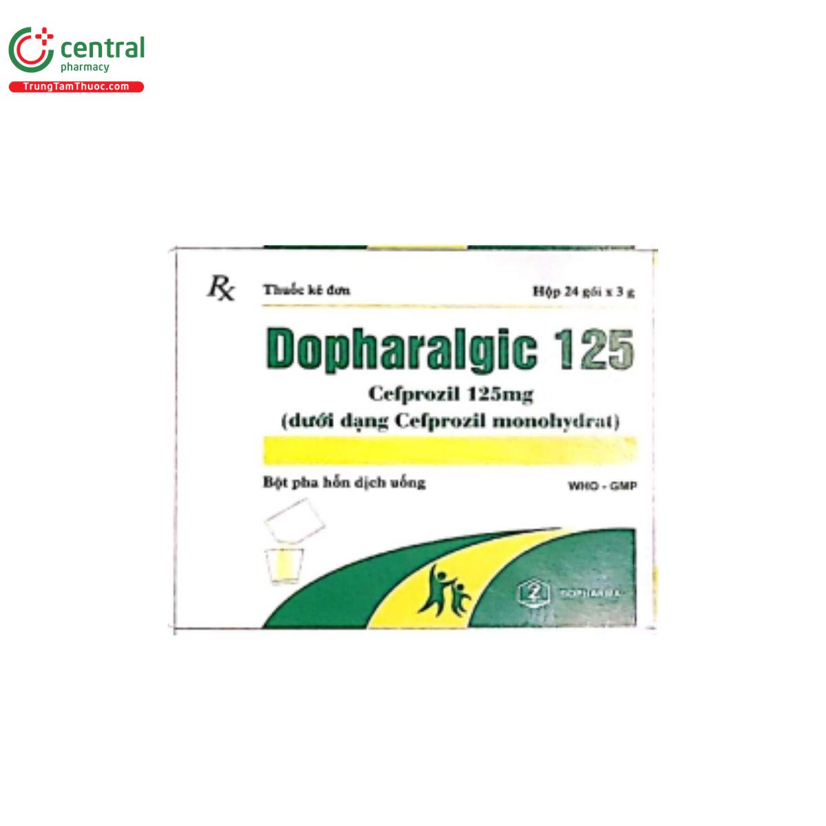 dopharalgic 125mg 2 T8632