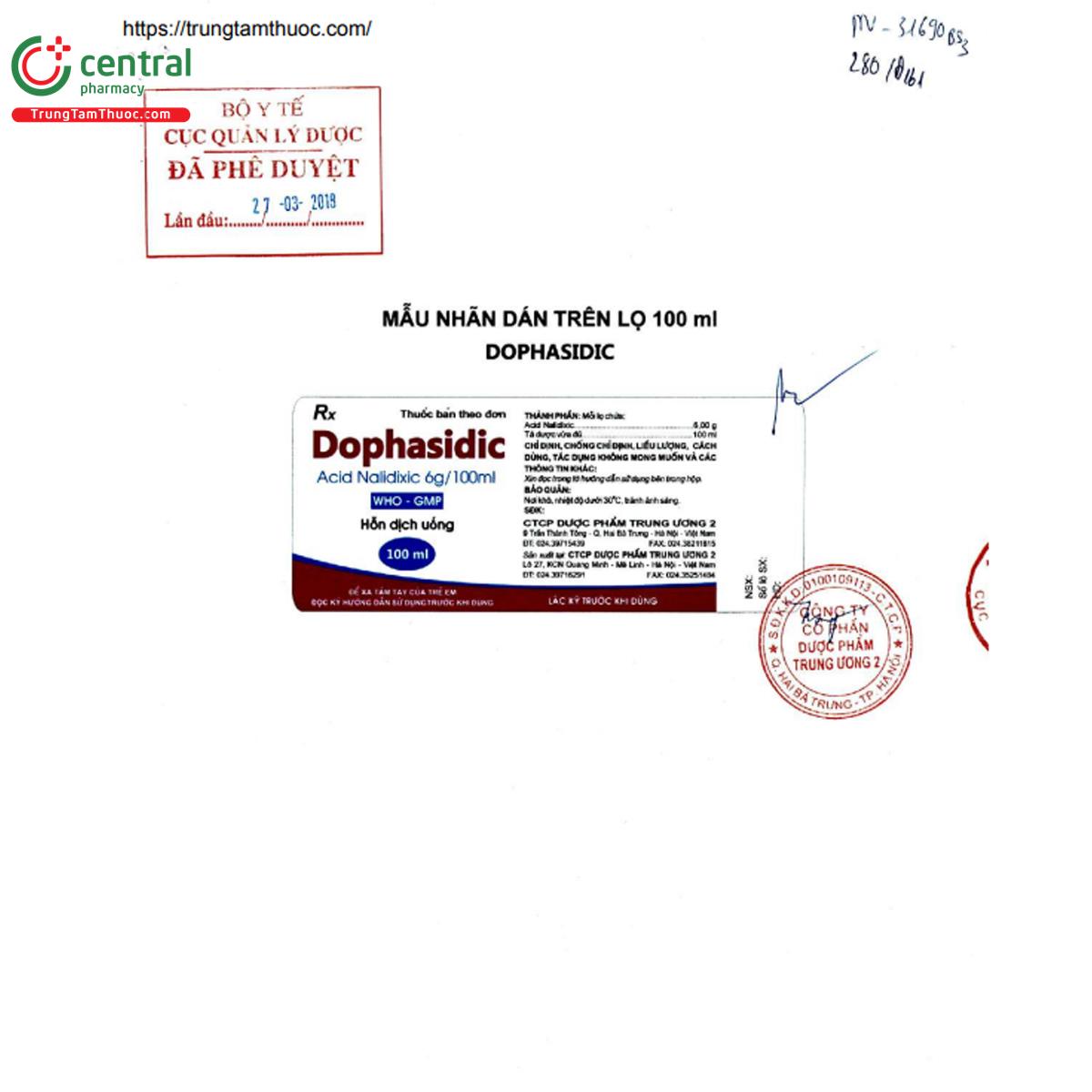 dophasidic 6g 3 V8874