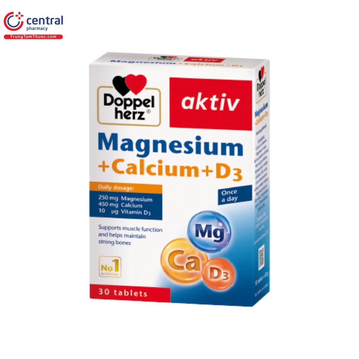 doppelherz aktiv magnesium calcium d3 4 J3840