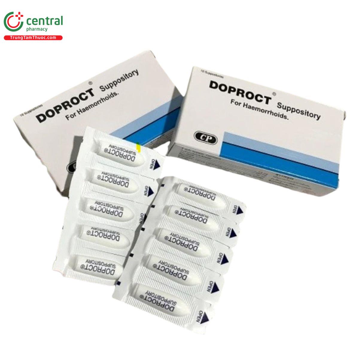 doproct suppository 2 D1131