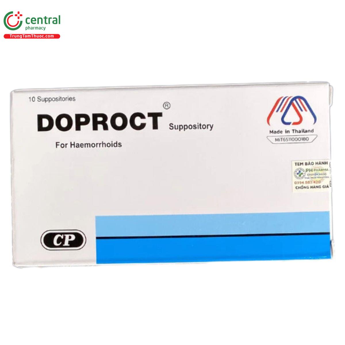 doproct suppository 2 N5766