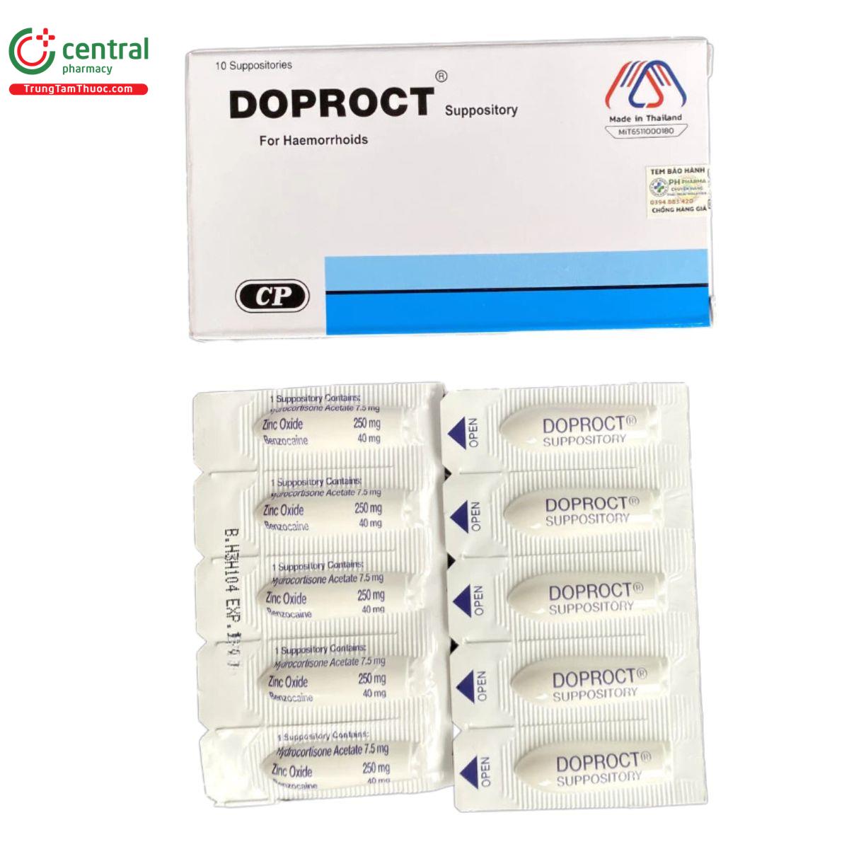 doproct suppository 3 E1560