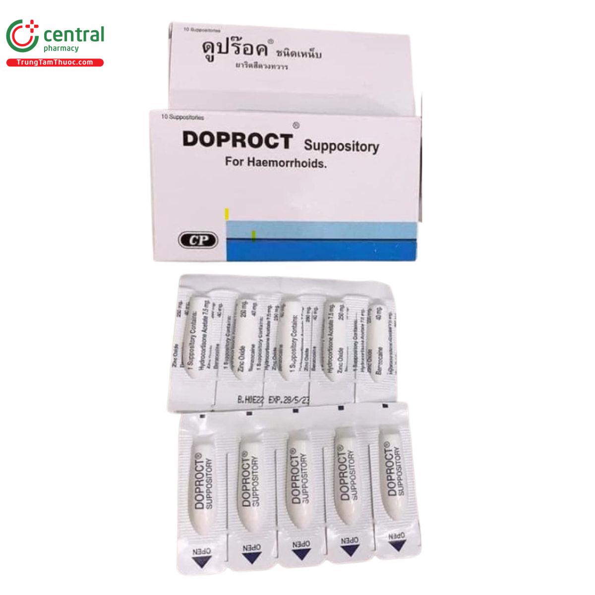 doproct suppository 6 Q6011