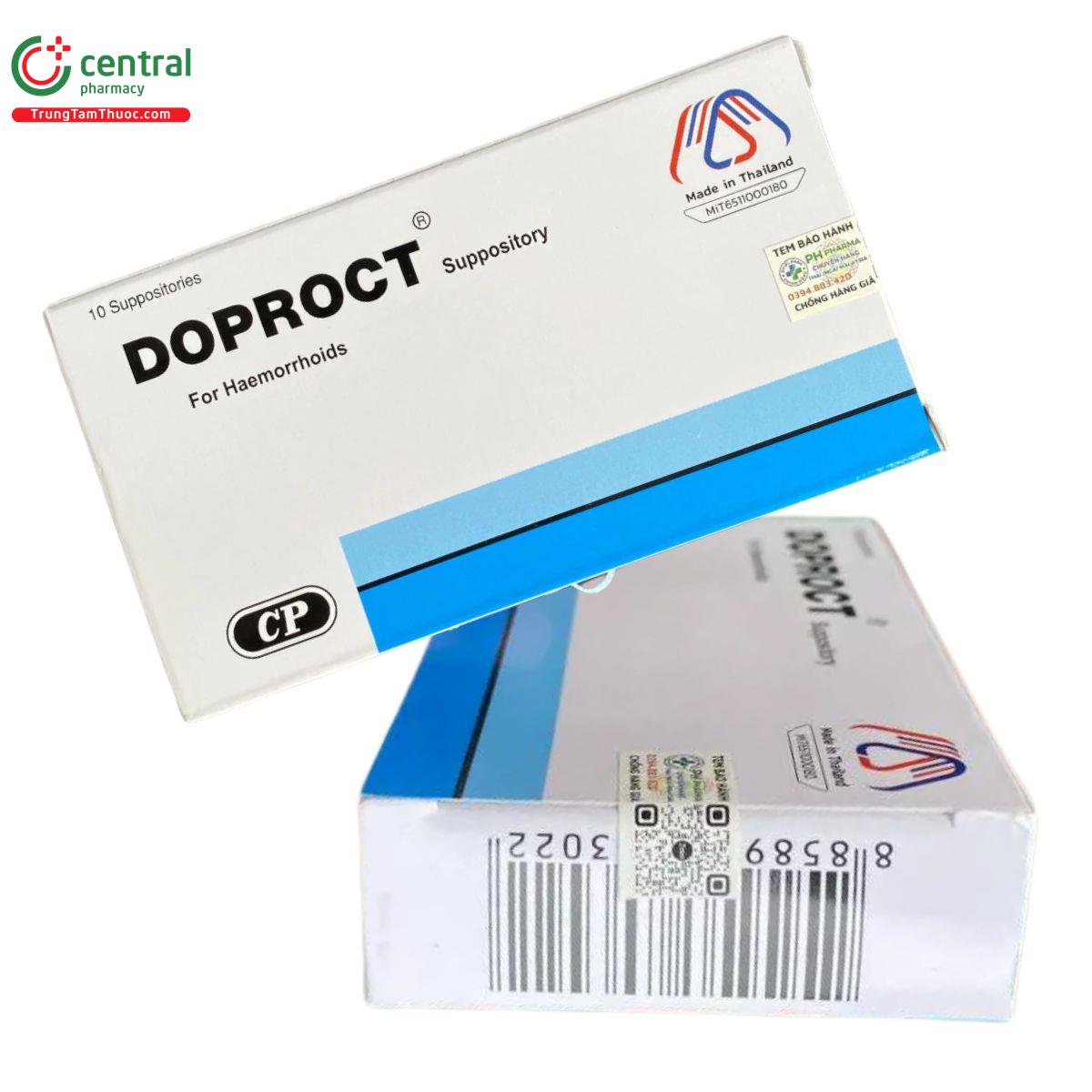 doproct suppository 7 T7635