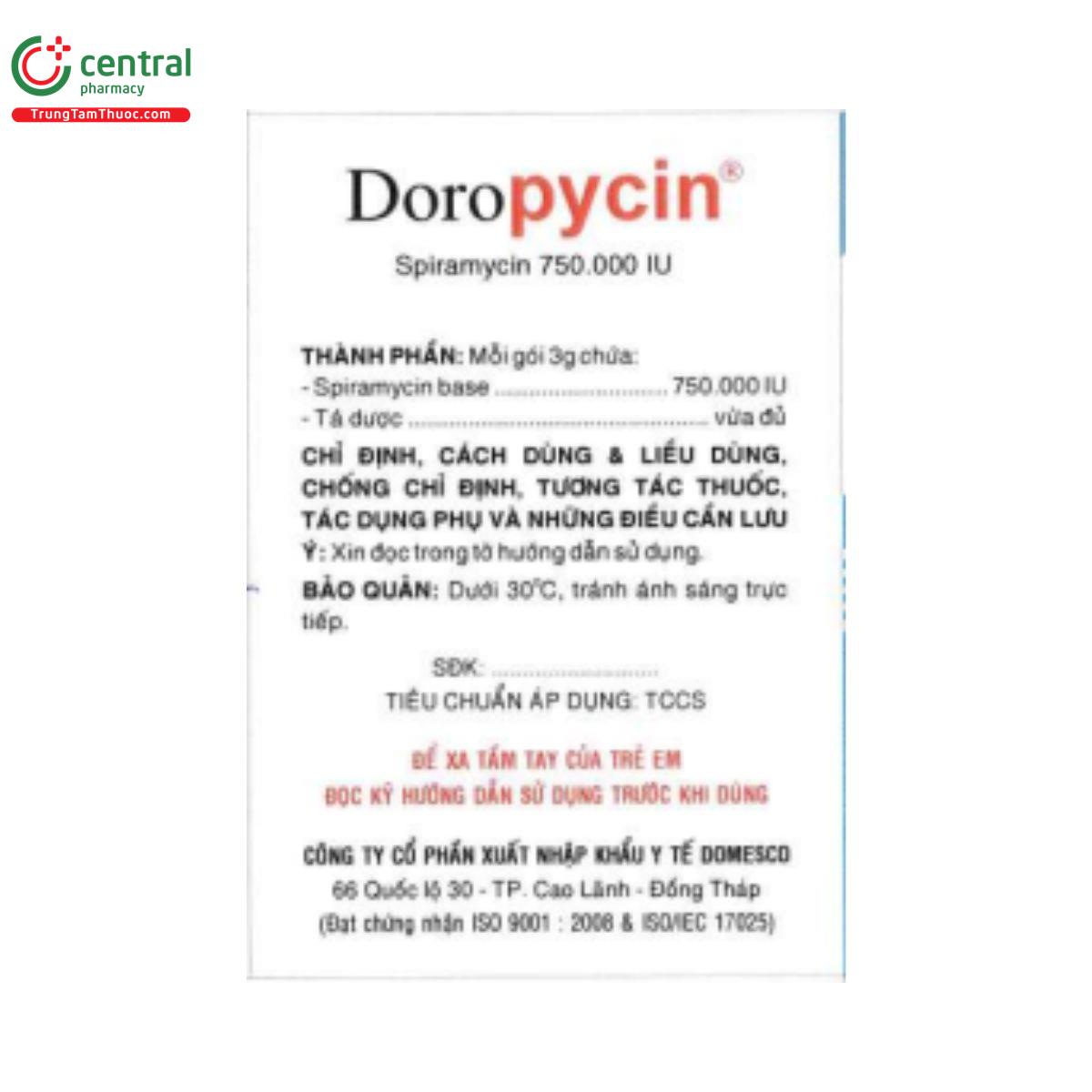doropycin 750000 iu 3 N5506 doropycin 750000 iu 3 N5506