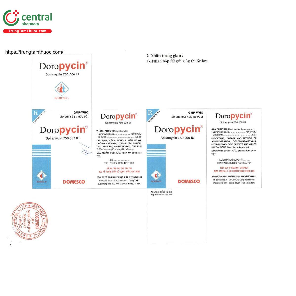 doropycin 750000 iu 5 E1208 doropycin 750000 iu 5 E1208