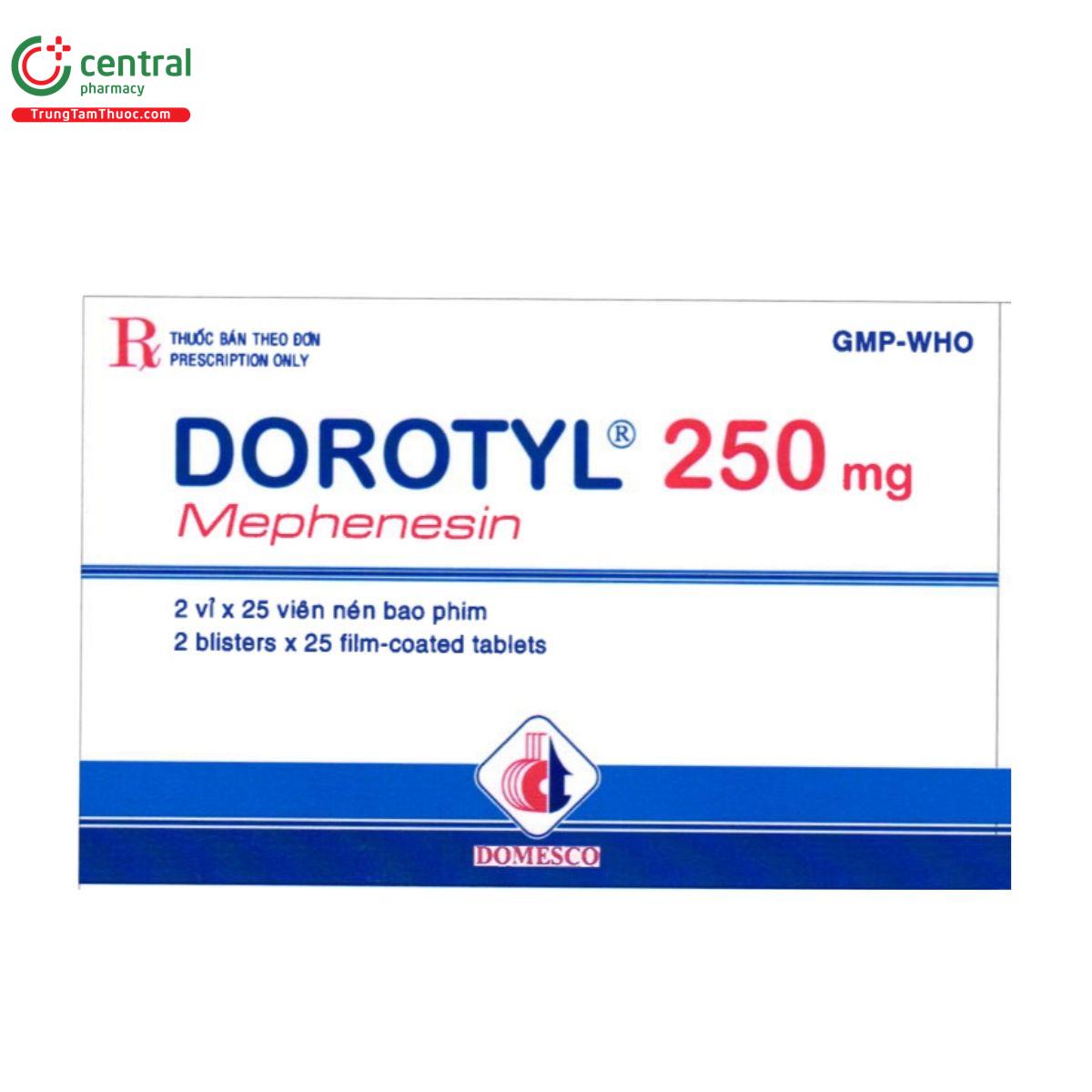 dorotyl 250mg 1 D1675 dorotyl 250mg 1 D1675