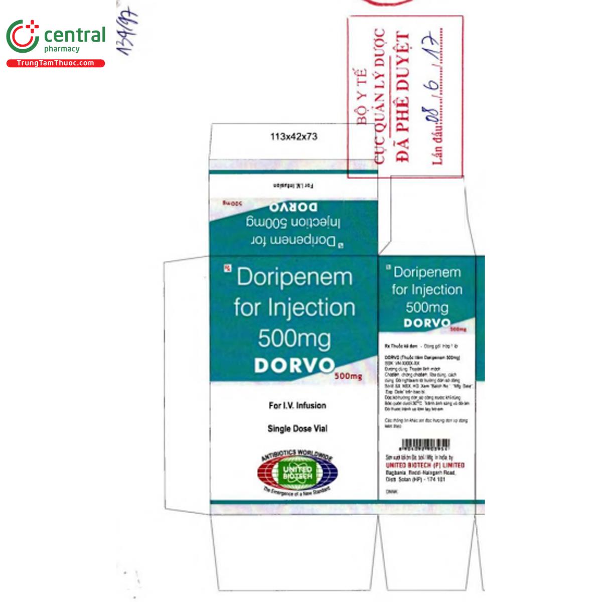 dorvo 500mg 3 J3336 dorvo 500mg 3 J3336