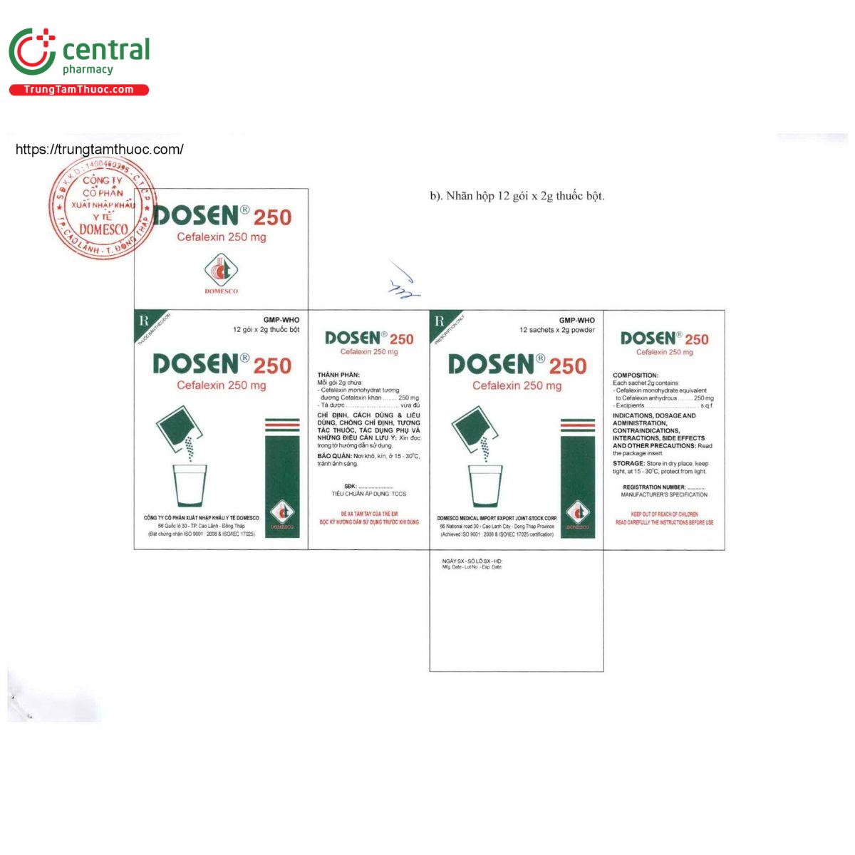dosen 250mg 5 Q6827 dosen 250mg 5 Q6827