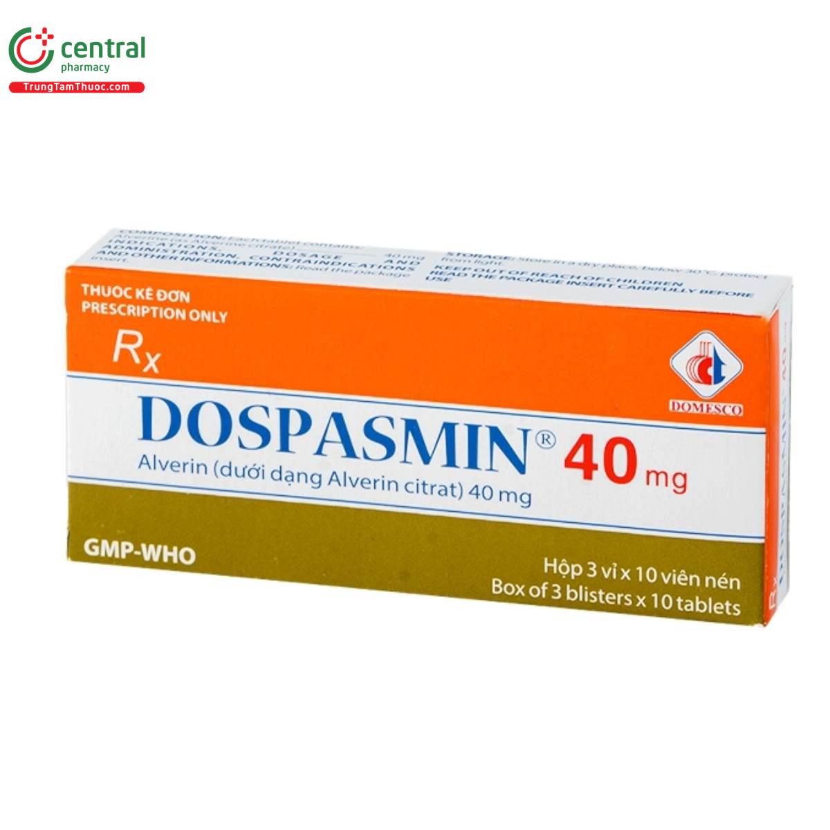 dospasmin 40mg 2 S7811