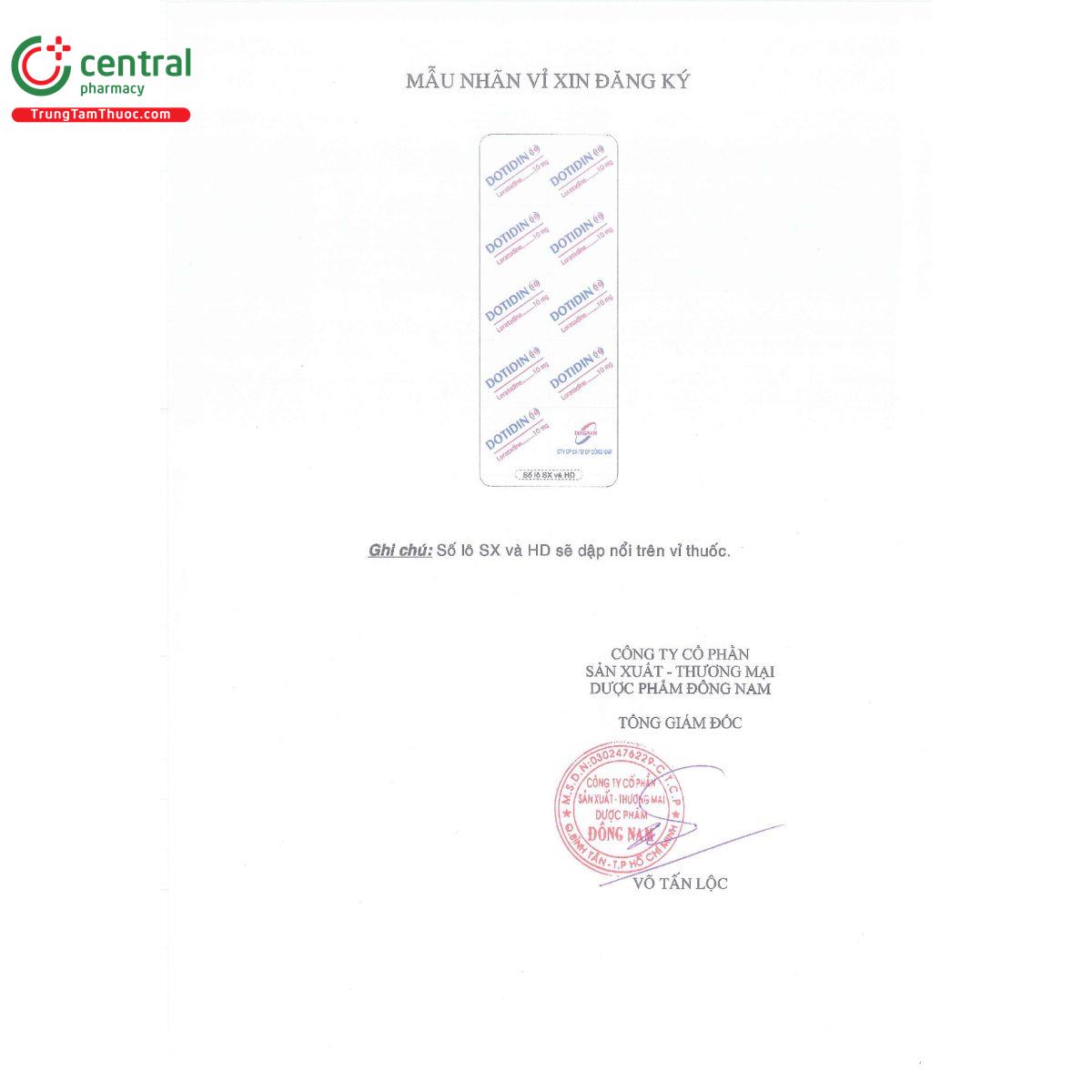 dotidin 10 3 O6442 dotidin 10 3 O6442